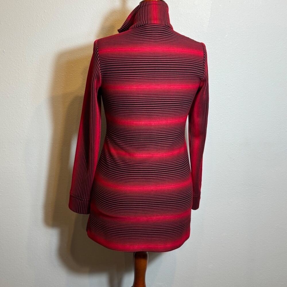 Joseph Ribkoff Red Striped Jacket - Picture 4 of 7